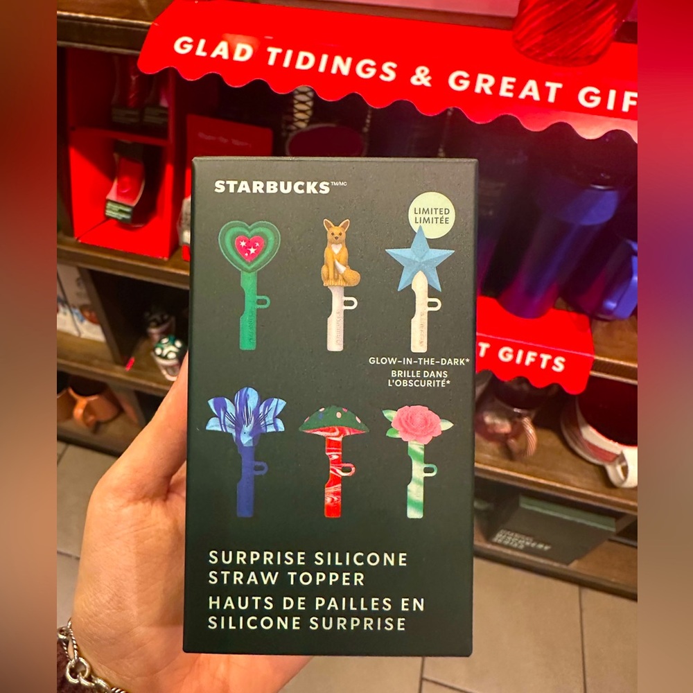 Starbucks Limited Edition Surprise Straw Stopper!